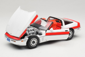 Chevrolet Corvette C4 A-Team White GreenLight 1:18 13532 Diecast - image 2 of 8