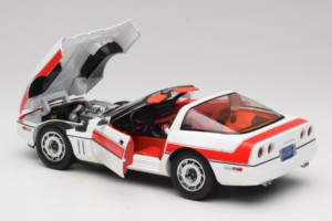 Chevrolet Corvette C4 A-Team White GreenLight 1:18 13532 Diecast - image 5 of 8