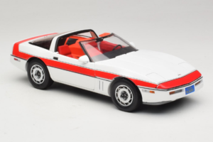 Chevrolet Corvette C4 A-Team White GreenLight 1:18 13532 Diecast - image 6 of 8
