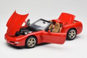 Chevrolet Corvette C5 Convertible Red UT Models 1:18 21006 Diecast - image 2 of 8