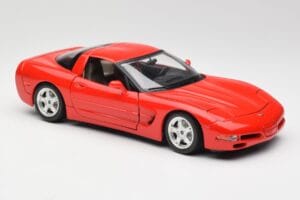 Chevrolet Corvette C5 Red Bburago 1:18 3066 Diecast - image 6 of 8
