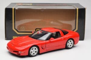Chevrolet Corvette C5 Red Bburago 1:18 3066 Diecast - image 8 of 8