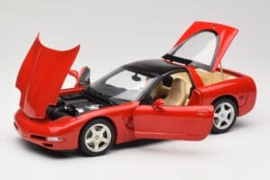 Chevrolet Corvette C5 Targa Red UT Models 1:18 21001 Diecast - image 2 of 8