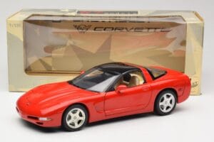 Chevrolet Corvette C5 Targa Red UT Models 1:18 21001 Diecast - image 8 of 8