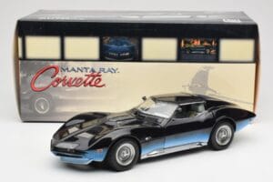 Chevrolet Corvette Manta Ray Blue AUTOart 1:18 71041 Diecast - image 8 of 8