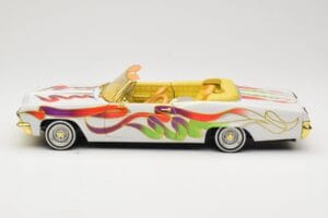 Chevrolet Impala Lowrider White Metallic Hot Wheels 1:18 27635 Diecast - image 4 of 8