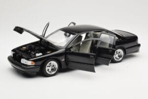 Chevrolet Impala SS Black AUTOart 1:18 71091 Diecast - image 2 of 8