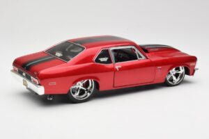 Chevrolet Nova SS Coupe Red Maisto 1:18 31083-M1 Diecast - image 3 of 8