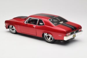Chevrolet Nova SS Coupe Red Maisto 1:18 31083-M1 Diecast - image 7 of 8
