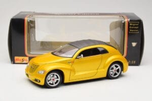Chrysler Pronto Cruizer Gold Maisto 1:18 50338 Diecast - image 8 of 8