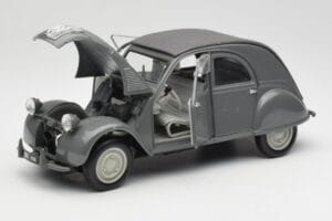 Citroen 2CV A Grey Tchibo 1:18 49418 Diecast - image 2 of 8
