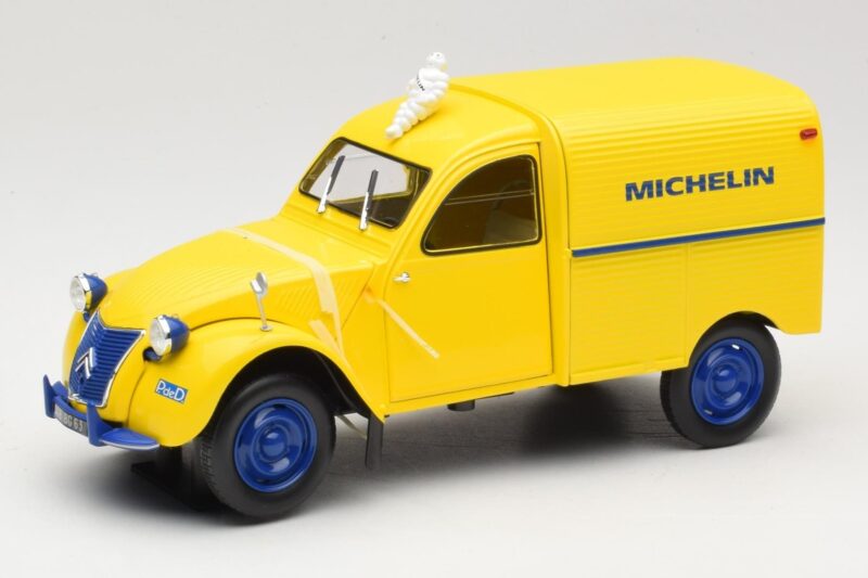 Citroen 2CV Fourgonnette Michelin Bibendum Norev 1:18 Citroen 2CV Fourgonnette Michelin Bibendum Norev 1:18 181502 Diecast