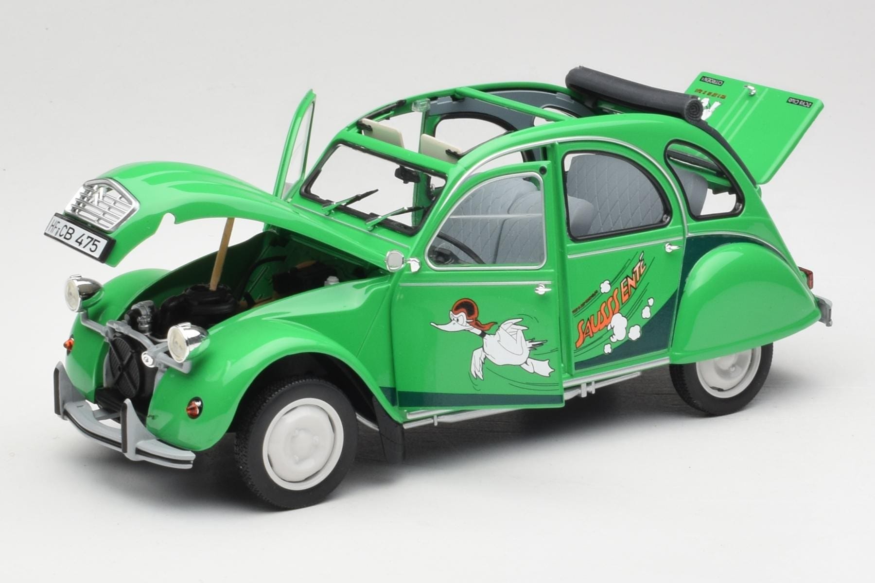 Citroen 2CV Green Norev 1:18
