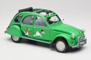Citroen 2CV Green Norev 1:18 181513 Diecast - image 6 of 8