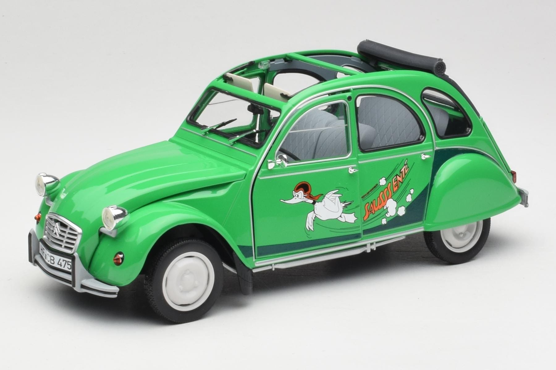 Citroen 2CV Green Norev 1:18