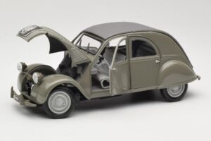 Citroen 2CV Grey Maisto 1:18 31834 Diecast - image 2 of 8