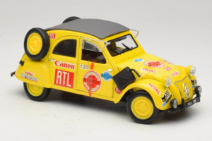 Citroen 2CV Rally Yellow Maisto 1:18 56032 Diecast - image 4 of 6