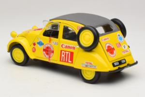 Citroen 2CV Rally Yellow Maisto 1:18 56032 Diecast - image 5 of 6