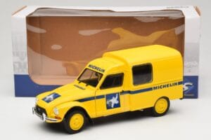 Citroen Acadiane Michelin Yellow Solido 1:18 S1800406 Diecast - image 6 of 6