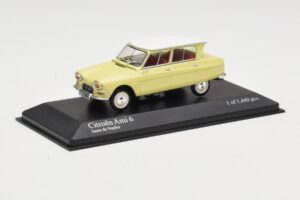 Citroen Ami 6 Yellow White Minichamps 1:43 400111661 Diecast - image 2 of 4