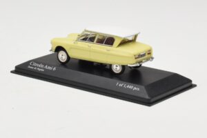 Citroen Ami 6 Yellow White Minichamps 1:43 400111661 Diecast - image 3 of 4