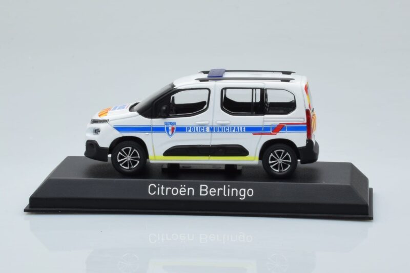 Citroen Berlingo Police Municipale v2 White Blue Norev 1:43 Citroen Berlingo Police Municipale v2 White Blue Norev 1:43 155768 Diecast