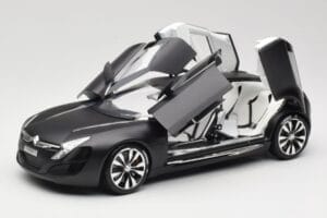 Citroen C-Metisse Matte Black Norev 1:18 181597 Diecast - image 2 of 8