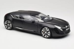 Citroen C-Metisse Matte Black Norev 1:18 181597 Diecast - image 6 of 8