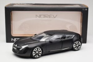 Citroen C-Metisse Matte Black Norev 1:18 181597 Diecast - image 8 of 8