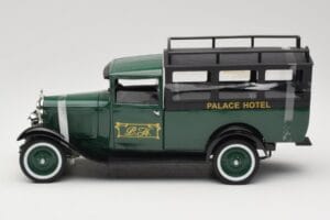 Citroen C4 F Palace Hotel Green Solido 1:18 118303-00 Diecast - image 3 of 6
