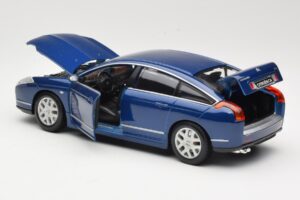 Citroen C6 Blue Bburago 1:18 18-12073 Diecast - image 5 of 8