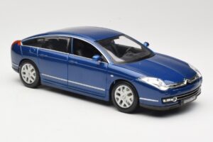 Citroen C6 Blue Bburago 1:18 18-12073 Diecast - image 6 of 8