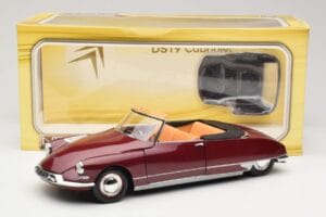 Citroen DS19 Cabriolet Bordeaux Norev 1:18 181561 Diecast - image 8 of 8
