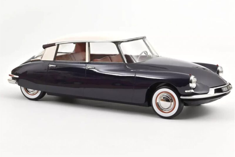 Citroen DS19 Purple & Champagne Norev 1:12 121579 Diecast