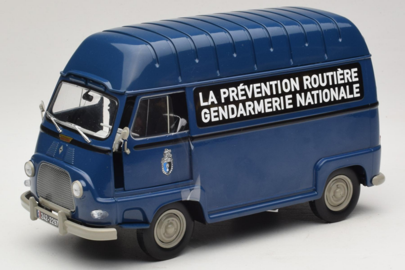 Citroen Estafette Gendarmerie Blue With Figure Norev 1:18 185165 Diecast