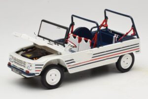 Citroen Mehari Blue White Red Norev 1:18 181805 Diecast - image 2 of 7