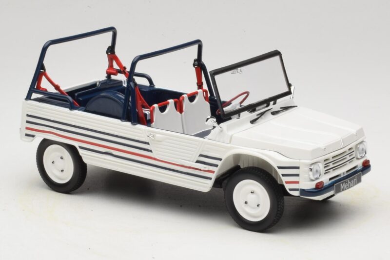Citroen Mehari Blue White Red Norev 1:18 Citroen Mehari Blue White Red Norev 1:18 181805 Diecast