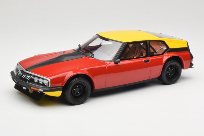 Citroen SM Maserati Proto Michelin Red Yellow White Otto 1:18 OT080 Resin