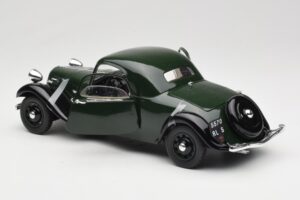 Citroen Traction Avant 11 Coupe Green Solido 1:18 8179 Diecast - image 5 of 8