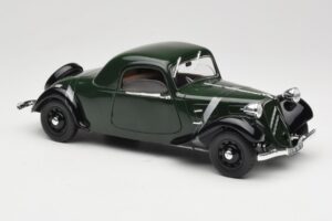 Citroen Traction Avant 11 Coupe Green Solido 1:18 8179 Diecast - image 6 of 8
