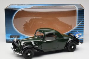 Citroen Traction Avant 11 Coupe Green Solido 1:18 8179 Diecast - image 8 of 8