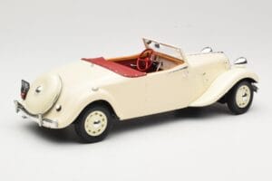 Citroen Traction Avant 11B Cabriolet Cream Norev 1:18 181440 Diecast - image 2 of 6