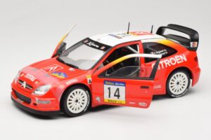 Citroen Xsara T4 WRC #14 P. Bugalski / J-P. Chiaroni WRC 2001 Solido 1:18 9021 Diecast - image 2 of 8
