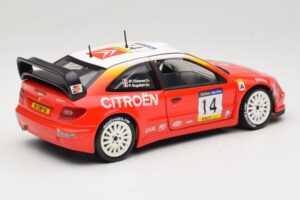 Citroen Xsara T4 WRC #14 P. Bugalski / J-P. Chiaroni WRC 2001 Solido 1:18 9021 Diecast - image 3 of 8