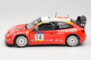 Citroen Xsara T4 WRC #14 P. Bugalski / J-P. Chiaroni WRC 2001 Solido 1:18 9021 Diecast - image 4 of 8