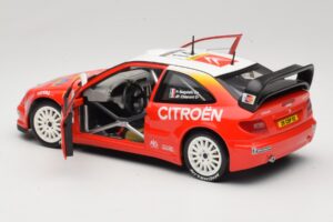 Citroen Xsara T4 WRC #14 P. Bugalski / J-P. Chiaroni WRC 2001 Solido 1:18 9021 Diecast - image 5 of 8