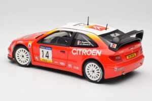 Citroen Xsara T4 WRC #14 P. Bugalski / J-P. Chiaroni WRC 2001 Solido 1:18 9021 Diecast - image 7 of 8
