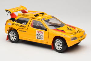 Citroen ZX Rallye Raid #203 1992 Solido 1:18 9003-N1 Diecast - image 6 of 8