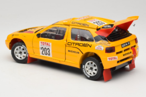 Citroen ZX Rallye Raid #203 1992 Solido 1:18 9003-N1 Diecast - image 7 of 8