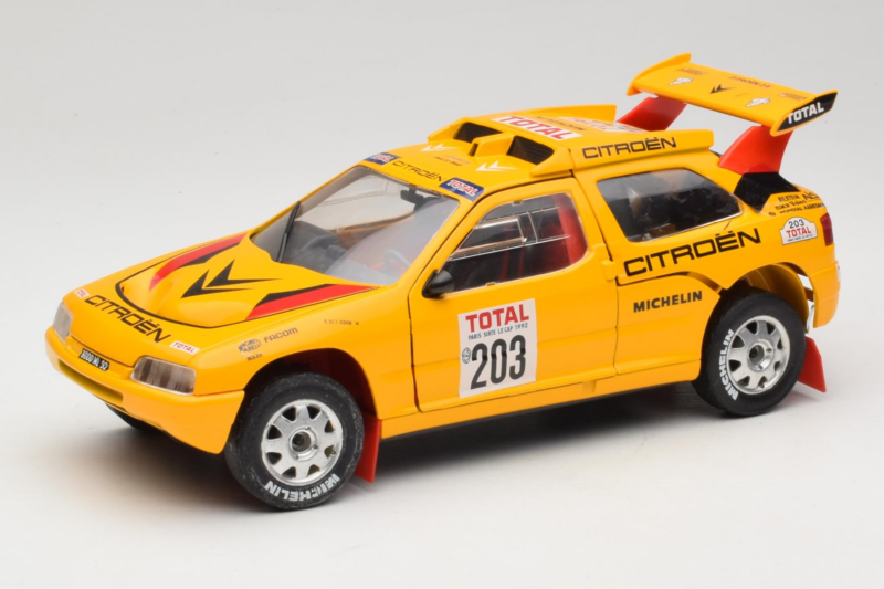 Citroen ZX Rallye Raid #203 1992 Solido 1:18 9003-N1 Diecast